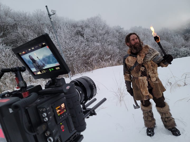 Matt Ketchum in hunting for akiya with a torch in rural Nagano