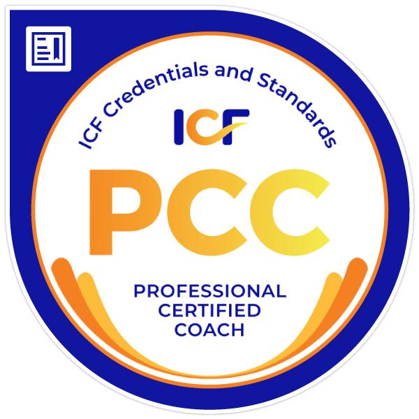 Ana Stoica's ICF PCC Credential and ICF Member