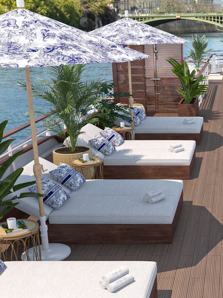 Dior Spa Cruise 2023 in Paris, France