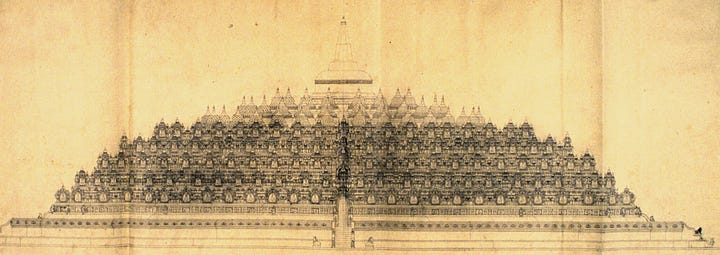 Borobudur art