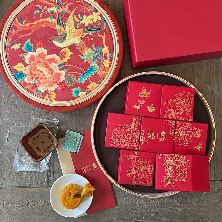 moon cake box