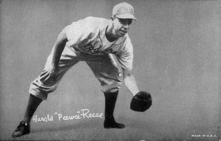 Pee Wee Reese and Rick Ferrell