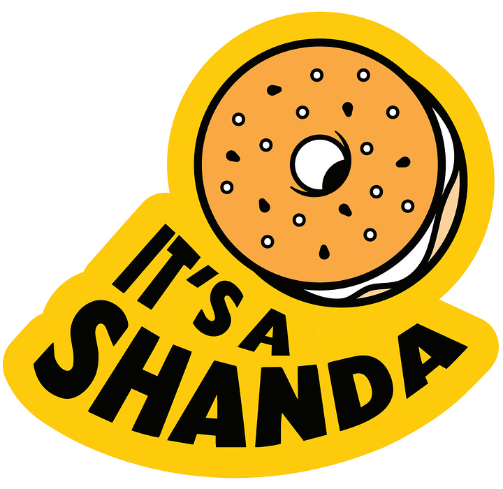 It's a Shanda logo stickers