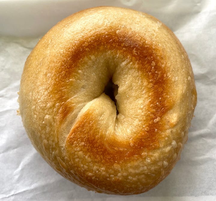 Bagel bottoms (Plain and everything)