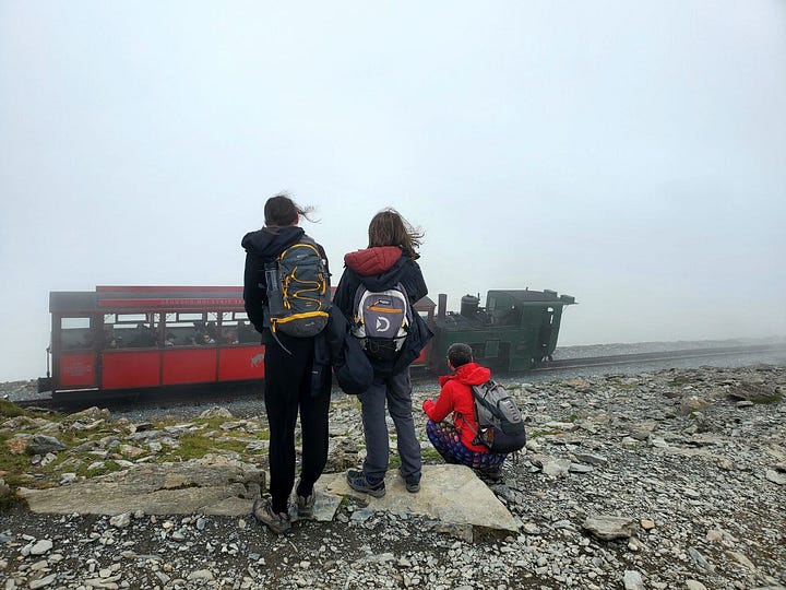 guided hike up snowdon