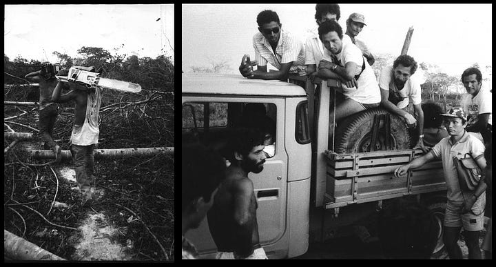 The murder of Chico Mendes made worldwide headlines. Rubber tappers blockaded chainsaw crews, sustaining his effort. The killers were imprisoned but their backers were never prosecuted.