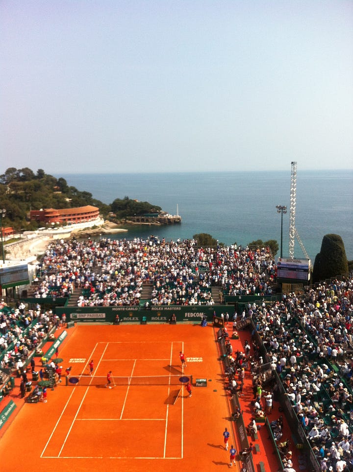 Monte-Carlo and Tennis