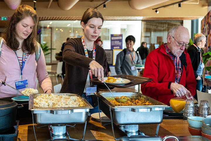 Catering at the PKM Summit 2025.