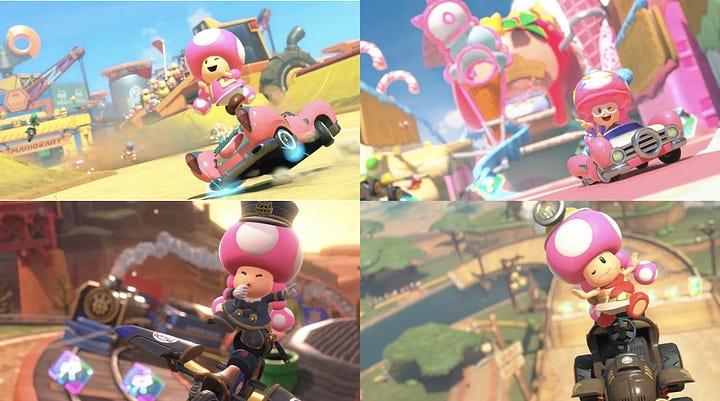 Mario Kart World screenshots