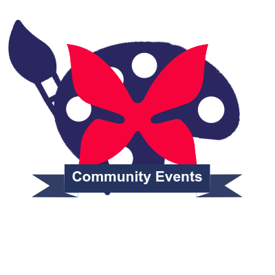 inkblot team logos for moderation and the community events team