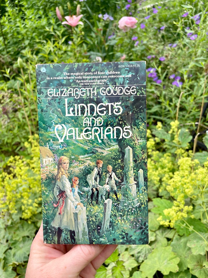 The Avon edition of Linnets & Valerians by Elizabeth Goudge