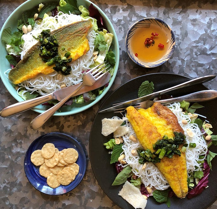 sample red turmeric dishes