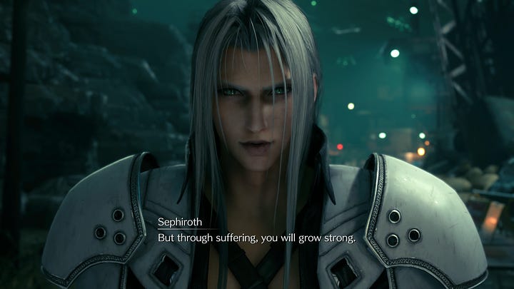 Sephiroth's manipulation of Cloud.