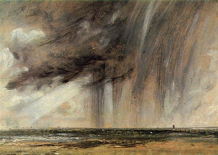 John Constable, sky studies