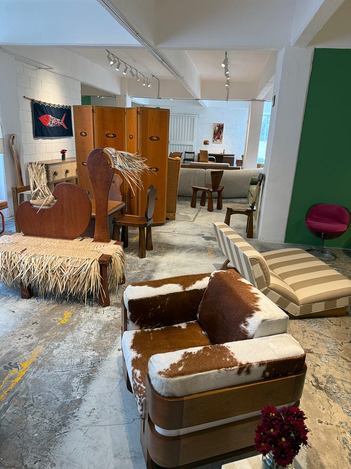 vintage furniture Mexico city