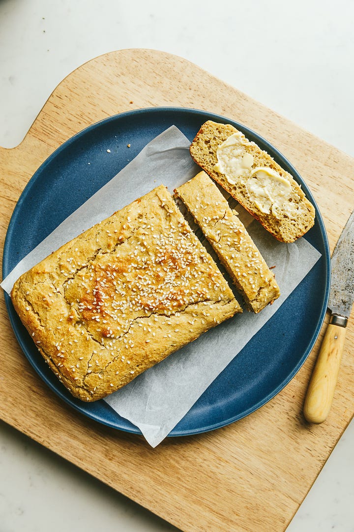 Spice cake with chai cream cheese frosting; Low-carb pumpkin bread; Almond flour biscotti; Vanilla almond butter grain-free granola. 