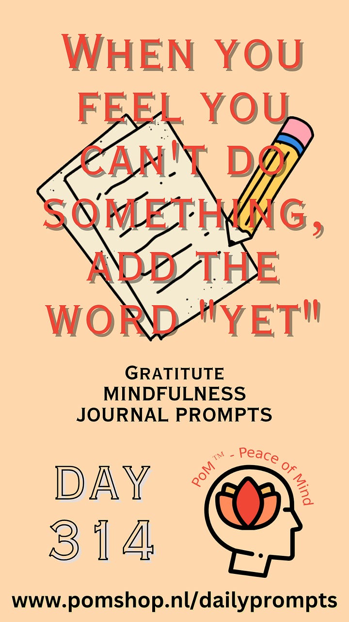 Daily Prompts 308-314 (3rd Nov - 9th Nov 2024)