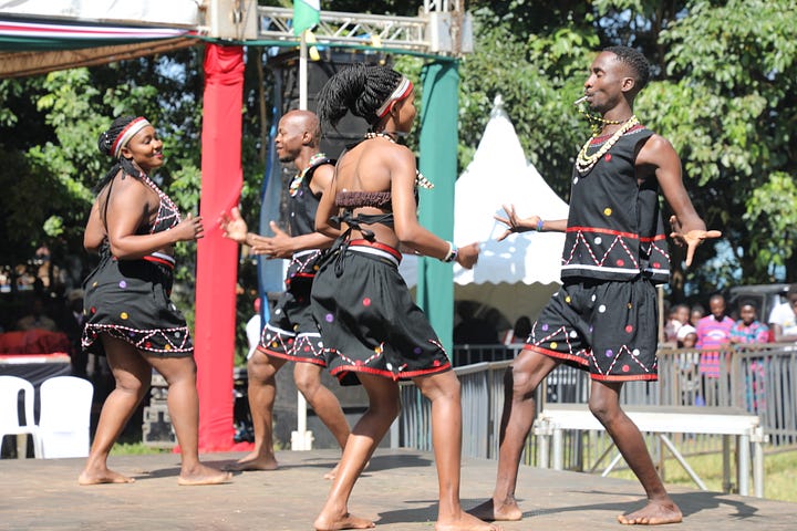 Dancers at the Maragoli Cultural Festival 2023 Photo by Linet Kivaya for Mulembe Online
