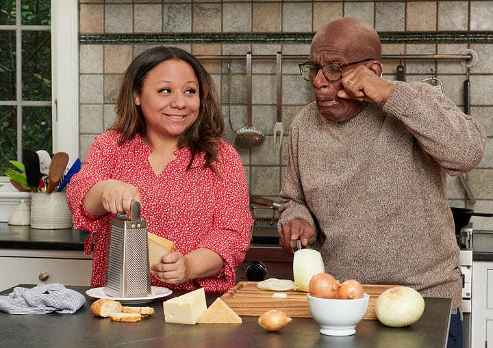 Food & drink images from Al Roker's Recipes to Live By cookbook, photographed by Amy Roth.