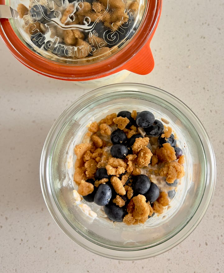 Oats Overnight Shake, Blueberry Muffin - 2.2 oz