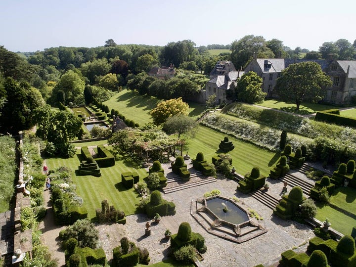 Tudor/Jacobean Mapperton Manor House, 15 Guests, 9 Bedrooms, 8 Bathrooms, Mapperton, Dorset, £4,352 Per Night