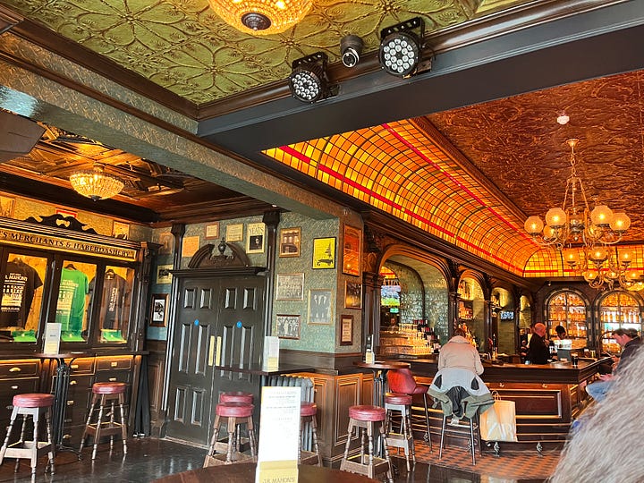 The newly-renovated interior at JR Mahon's pub