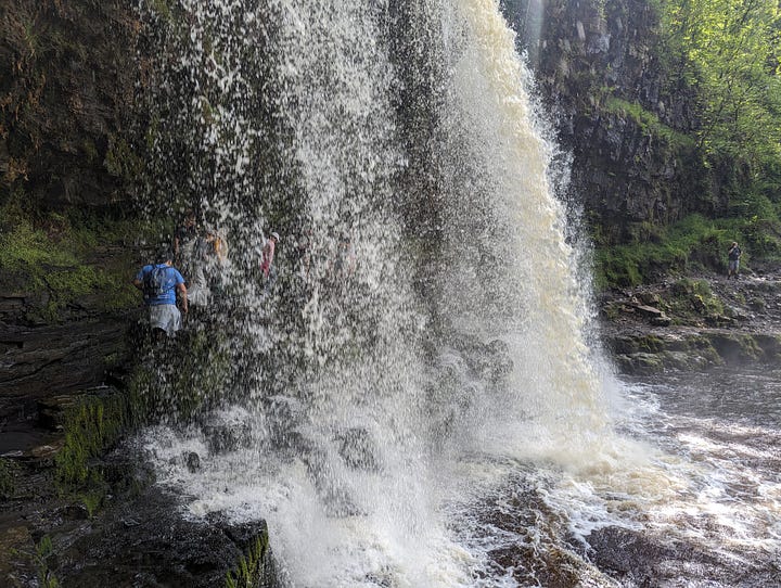 waterfalls of the brecon beacons