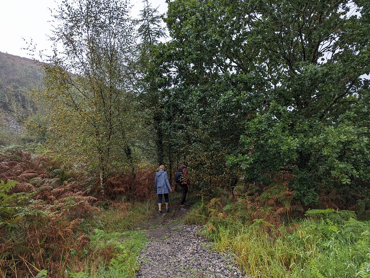 guided walk waterfalls brecon beacons