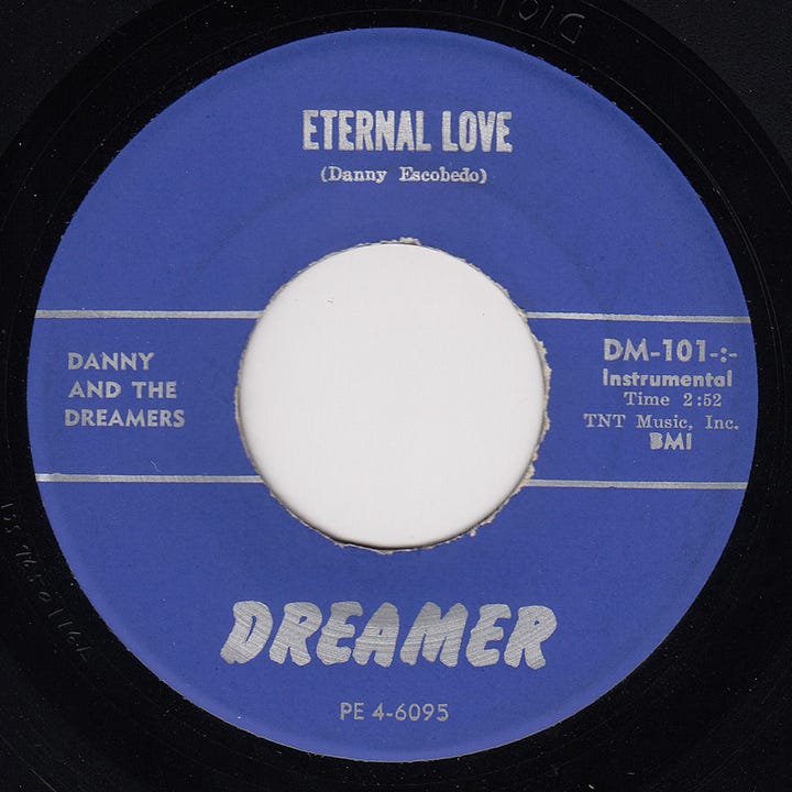 Dreamer: DM-101 Eternal Love b/w Hey Little Girl