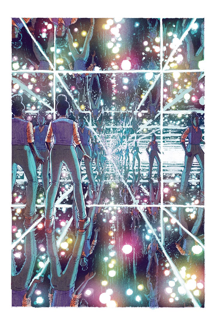 Spectrum #2 Cover and preview pages