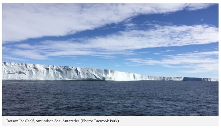 Ocean Currents Threaten to Collapse Antarctic Ice Shelves