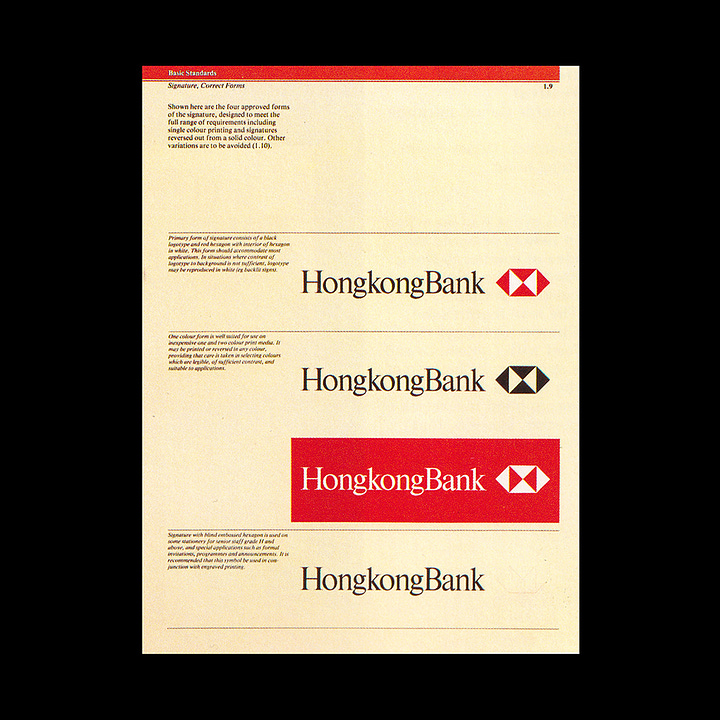 Henry Steiner's 1983 logo for the HongKongBank