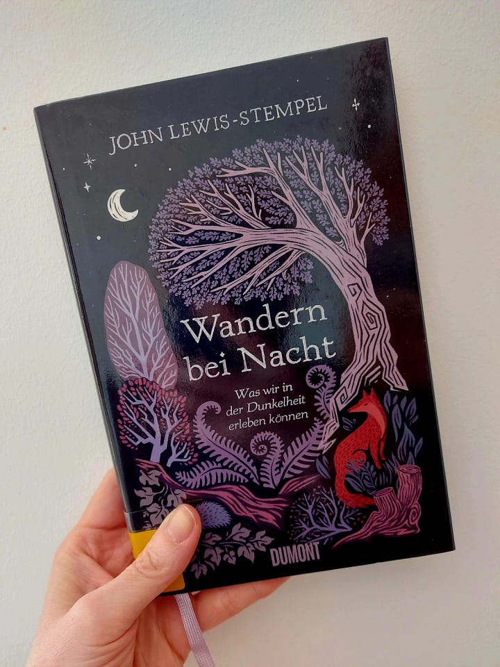 Five different books that cover the topic of night and darkness