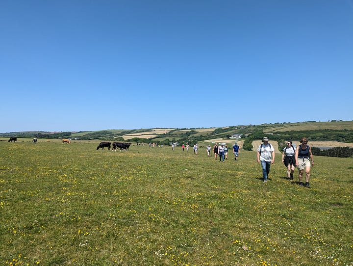 walking Lydstep to Tenby