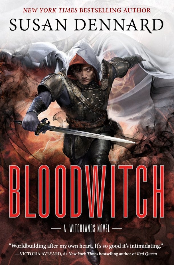 Covers for Truthwitch, Windwitch, Sightwitch, Bloodwitch, and Witchshadow