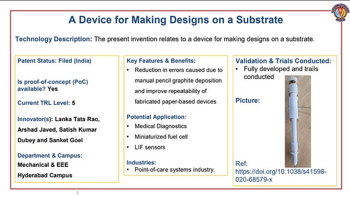 A Device for Making Designs on a Substrate