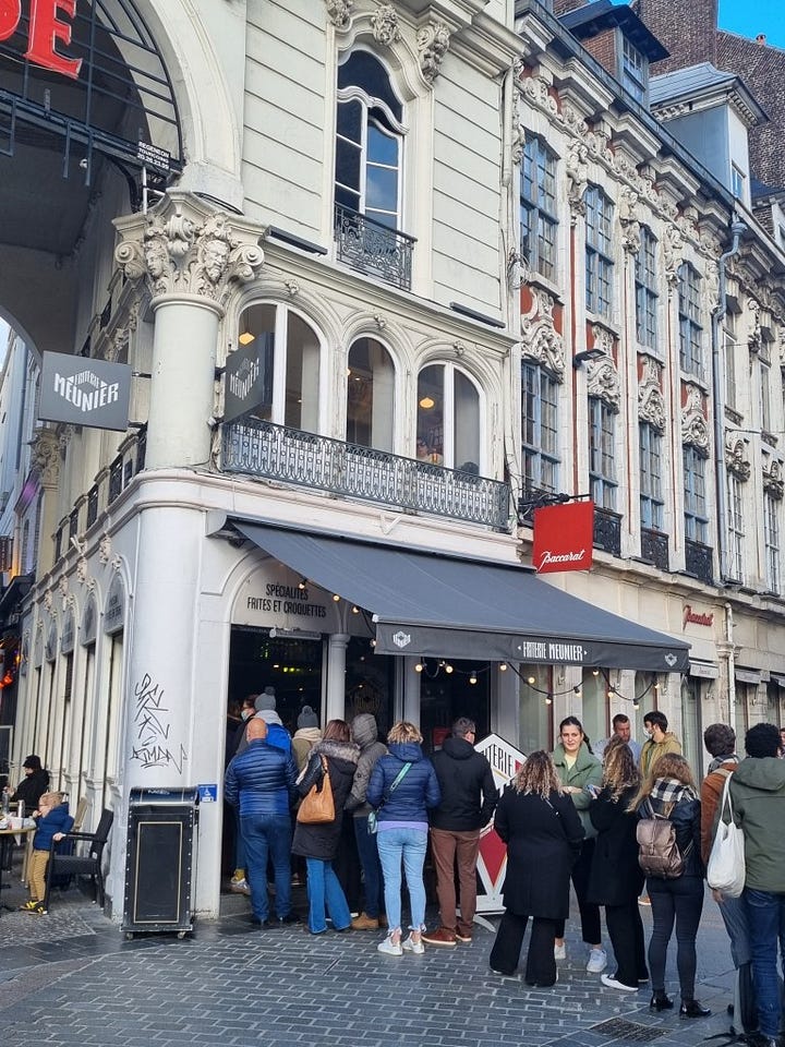 Lille, Frites, Friterie Meunier