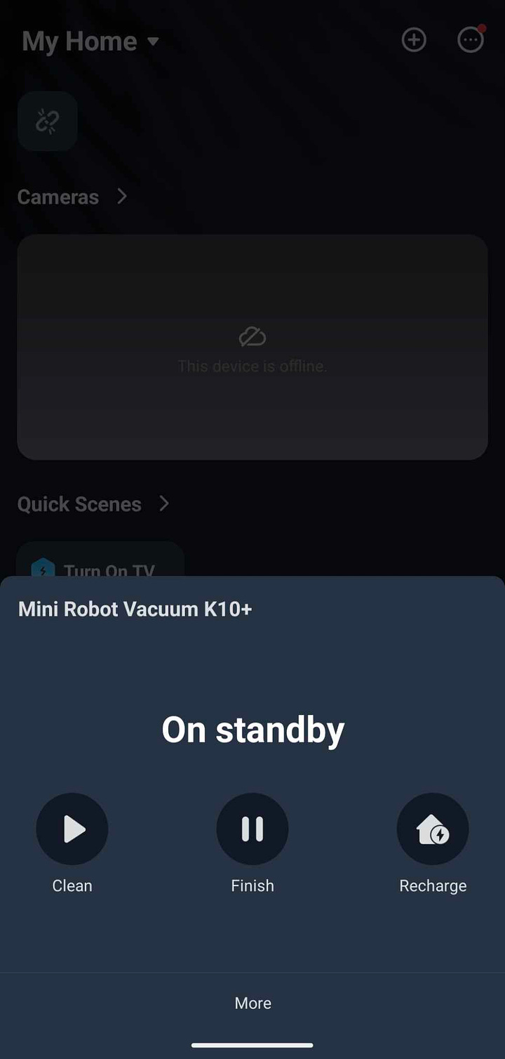 SwitchBot App for K10+ Vacuum