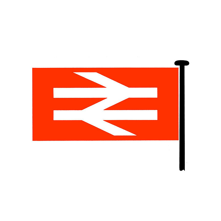 Design Research Unit and Gerald Barney's 1965 logo for British Rail
