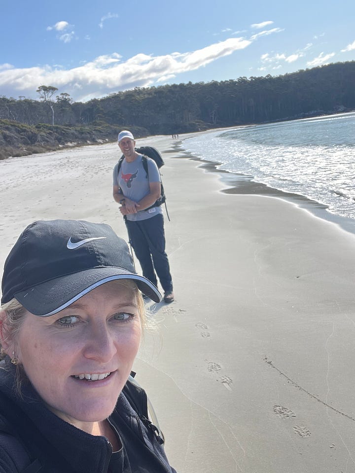 Day four on The Three Capes Signature Walk - a climb up Mt Fortescue