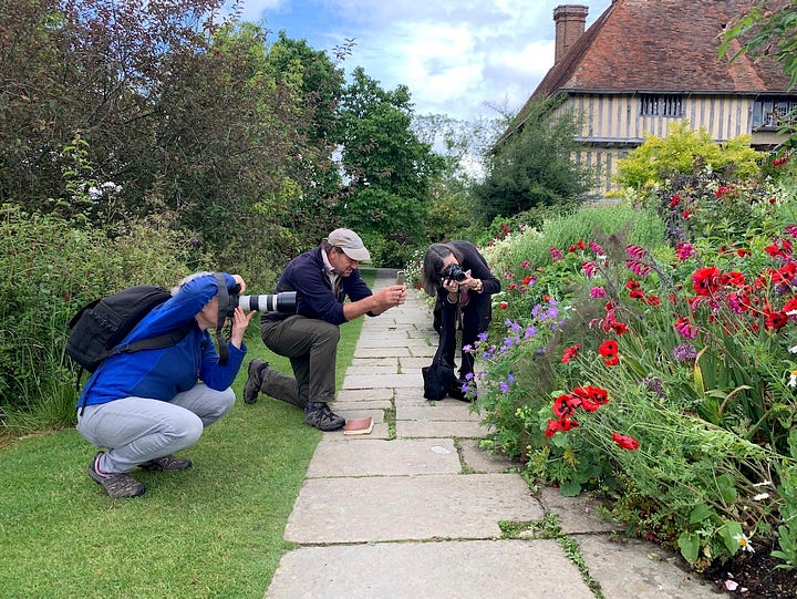 The Long Border at Great Dixter. Photos by Marcy Hawley