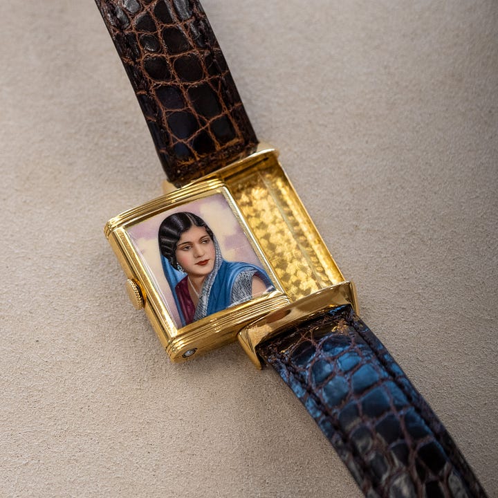 Enamel Reverso vintage and modern. 