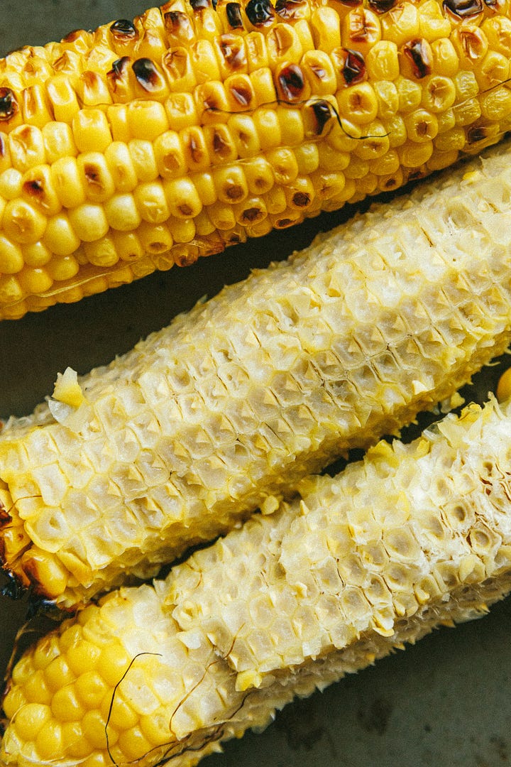 Mexican street corn slaw in the making. 