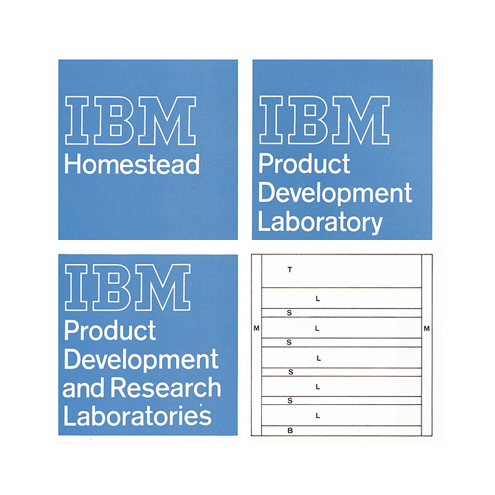 IBM design system by Paul Rand