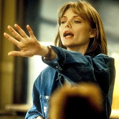 Michelle Pfeiffer. Esprits Rebelles. Dangerous Minds
