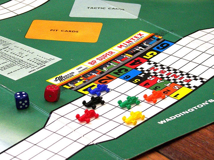 Waddington's Formula 1, the great racing game