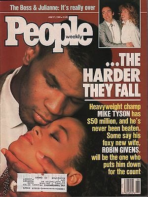 1988 people magazine covers featuring robin givens and mike tyson