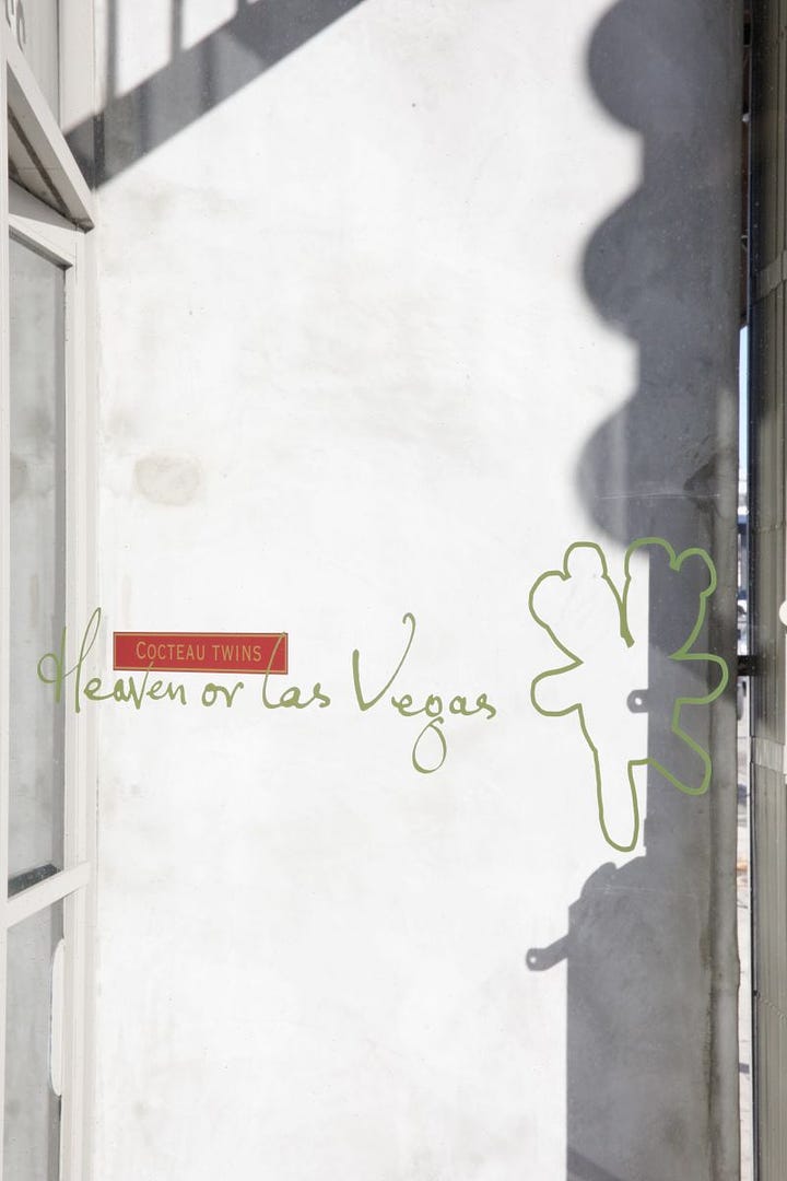 The 'Heaven or Las Vegas' capsule collection at Heaven by Marc Jacobs.