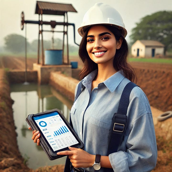 Ground Water Management App and Ground Water Level Measuring Device