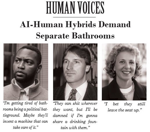 "Human Voices" column created by Drmbt